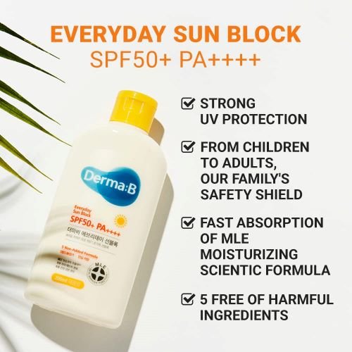 Derma-B Everyday Sun Block SPF50+ PA++++ 200ml