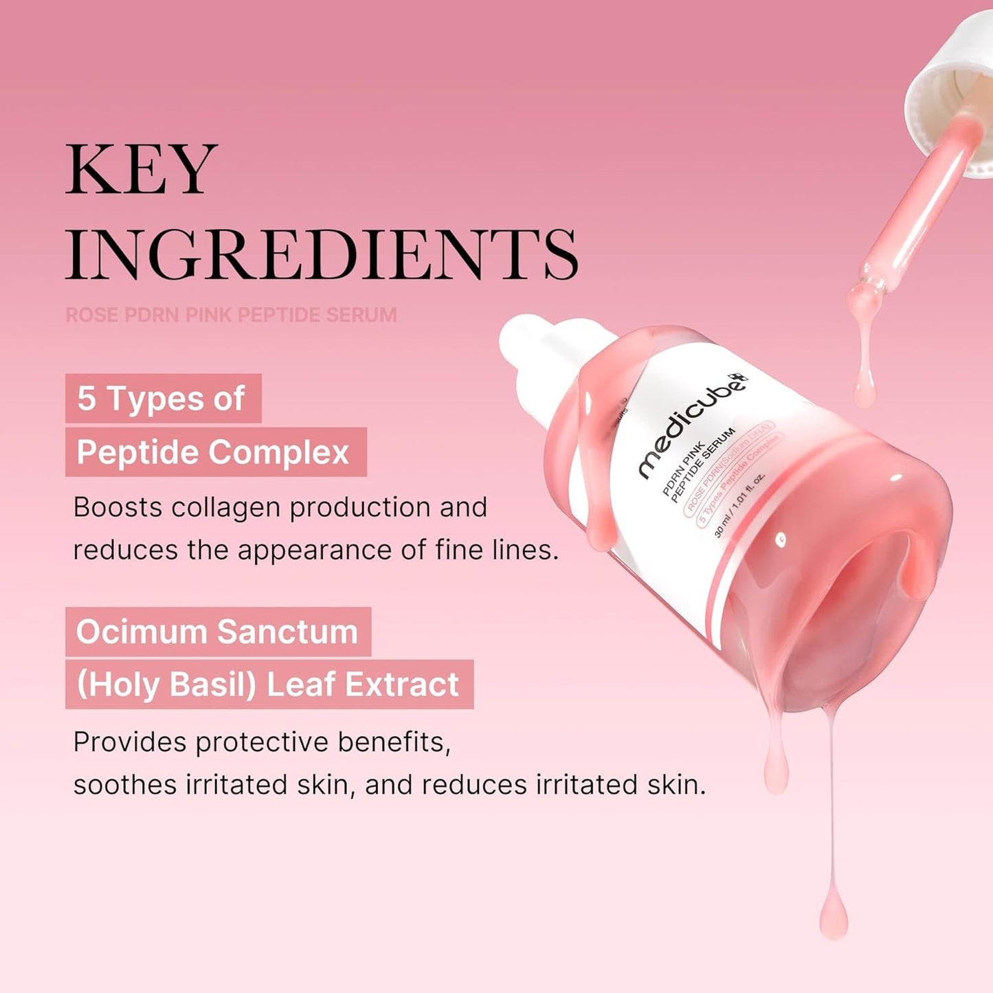 Medicube PDRN Pink Peptide Ampoule