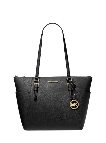 Michael kors Charlotte Large Saffiano Leather Top-Zip Tote Bag