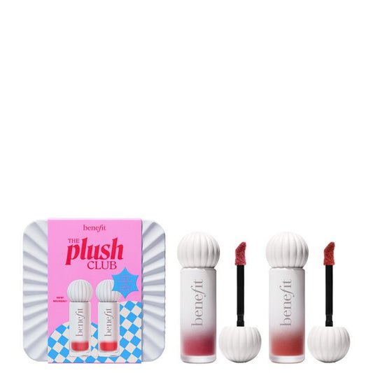 Benefit The Plush Club Plushtint SetFull-size moisturizing matte lip tint kit