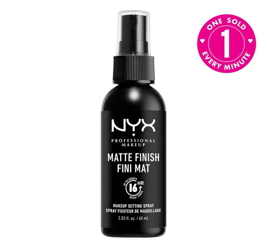 Makeup Setting Spray - Matte
Long-Lasting Matte Finish Setting Spray