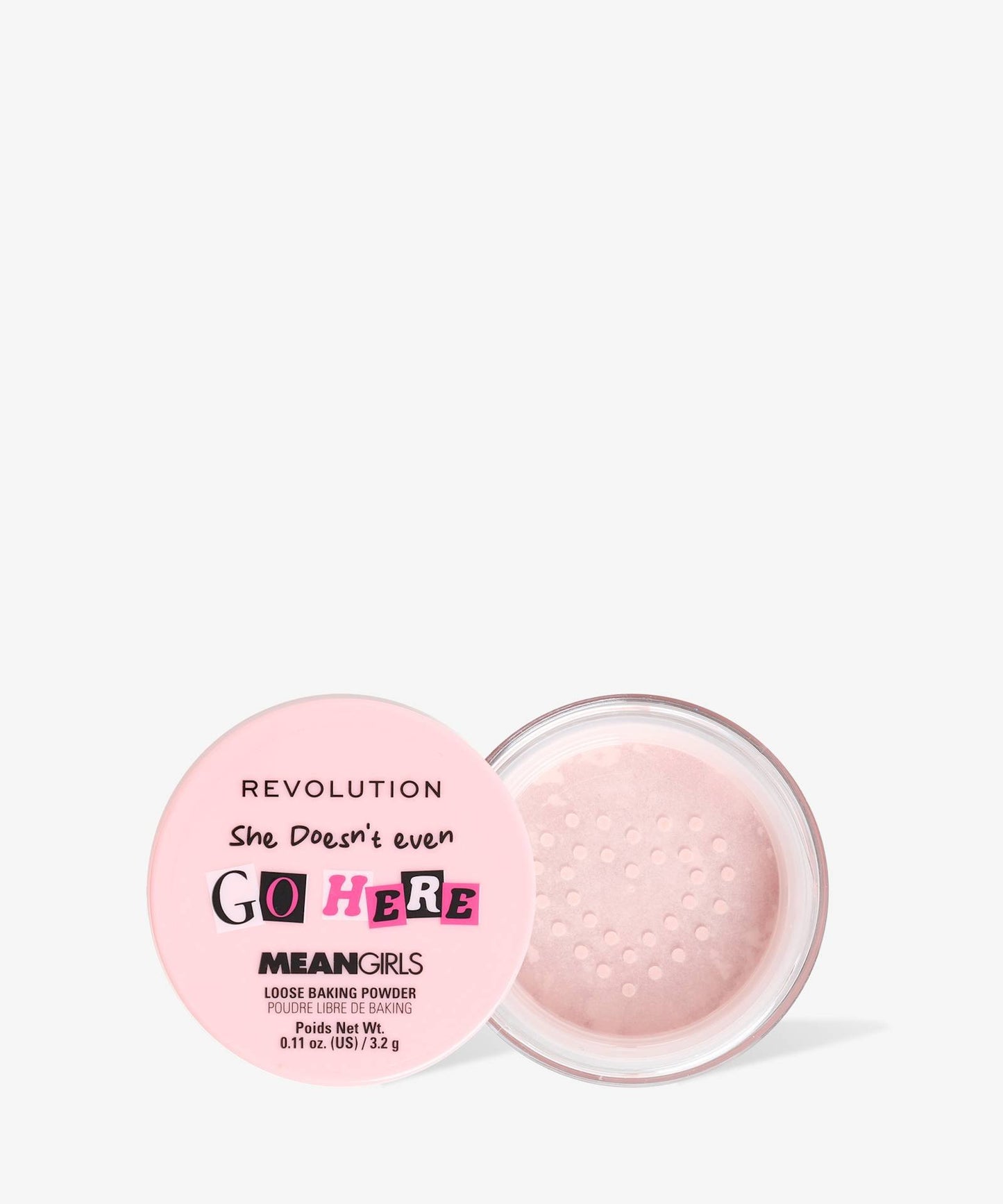 Makeup Revolution  
Mean Girls x Revolution Cherry Pink Loose Powder