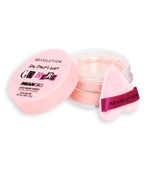 Makeup Revolution  
Mean Girls x Revolution Cherry Pink Loose Powder