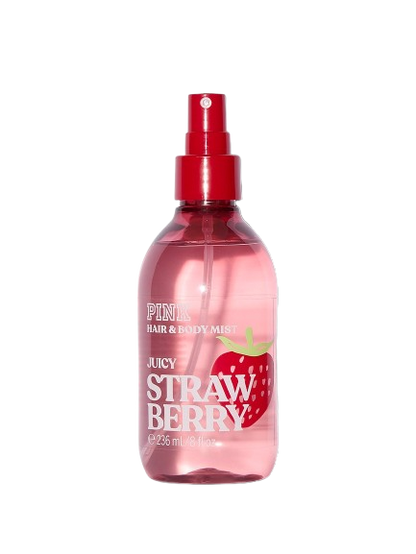 Pink Body Care Juicy Strawberry Hair &amp; Body Mist