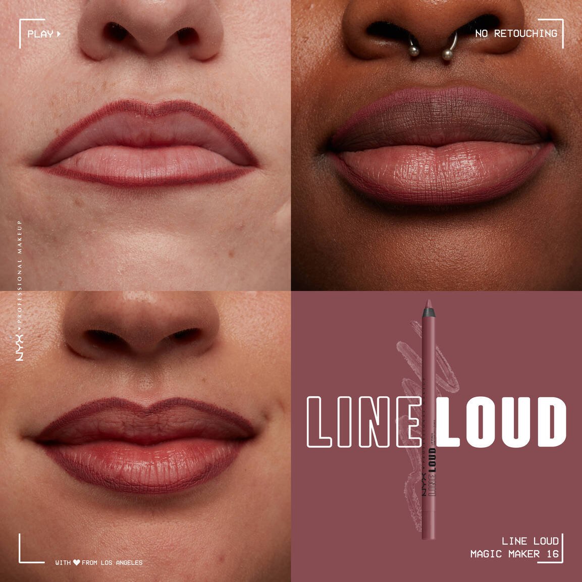 NYX Line Loud Vegan Longwear Lip Liner 16
