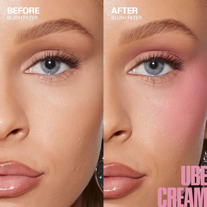 HUDA BEAUTY Blush Filter Soft Glow Liquid Blush (ube cream)