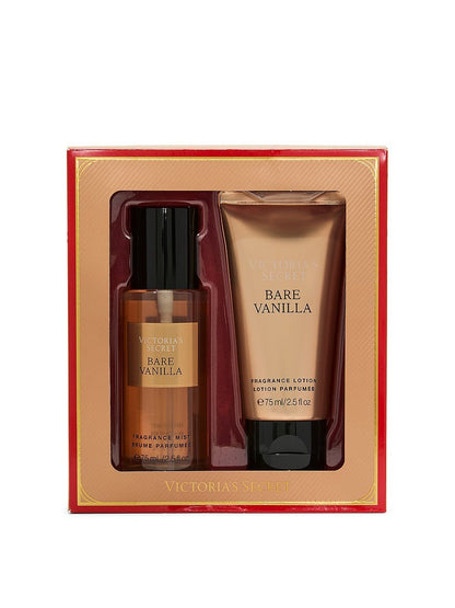 Victoria's secret Bare Vanilla 2-Piece Mist & Lotion Gift Set
 "US version"