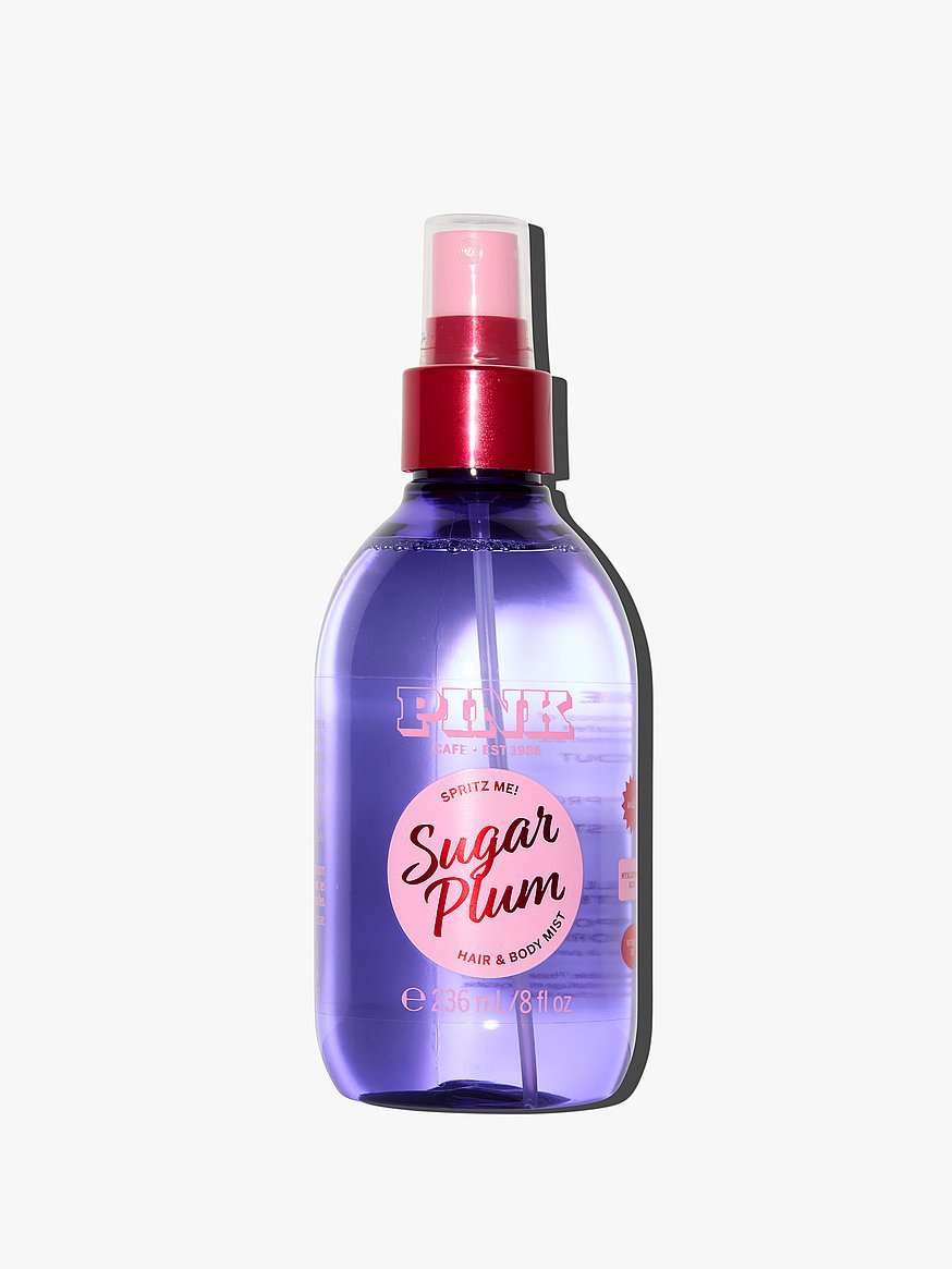 Pink Limited-Edition Sugar Plum Spritz Me! Hair &amp; Body Mist
