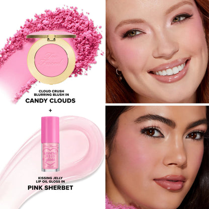 Too faced Dream A Little Dream Blush &amp; Lip Gloss Set