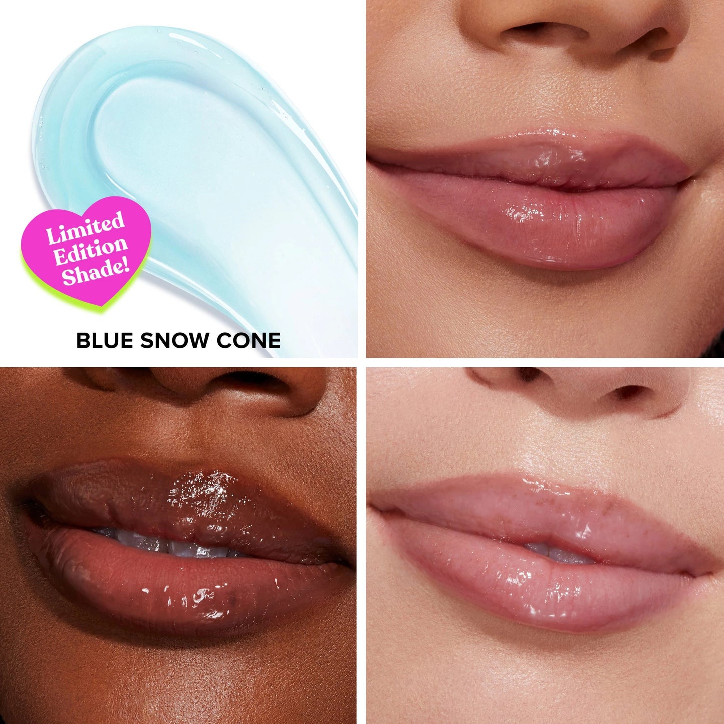 Too Faced Kissing Jelly Twice Upon A Time Limited Edition Lip Oil Gloss Duo