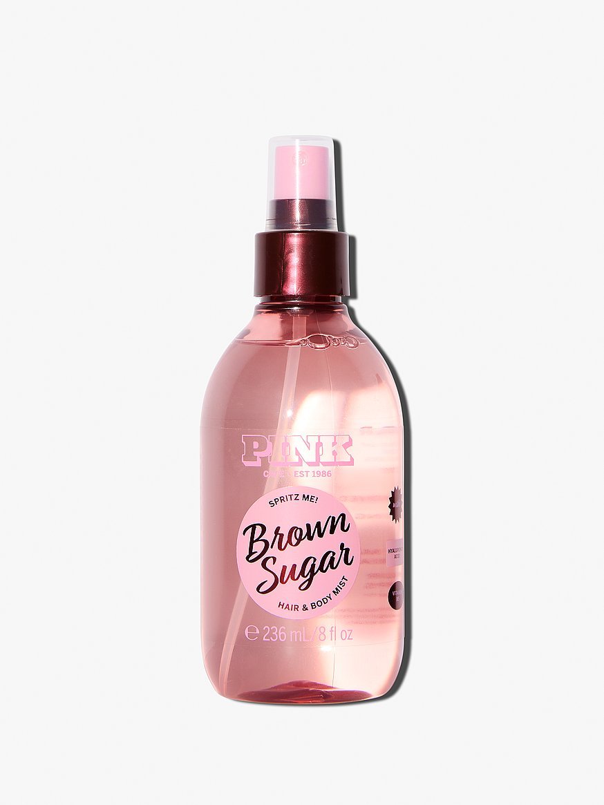 Pink Limited-Edition Brown Sugar Hair &amp; Body Mist "US version "