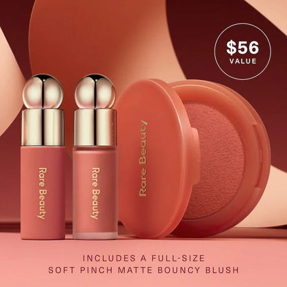 Rare Beauty Soft Pinch Cheek &amp; Lip Trio Makeup Gift Set