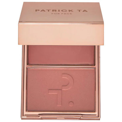 PATRICK TA Major Headlines Double-Take Crème &amp; Powder Blush Duo (She's Seductive)