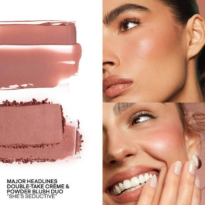 PATRICK TA Major Headlines Double-Take Crème &amp; Powder Blush Duo (She's Seductive)