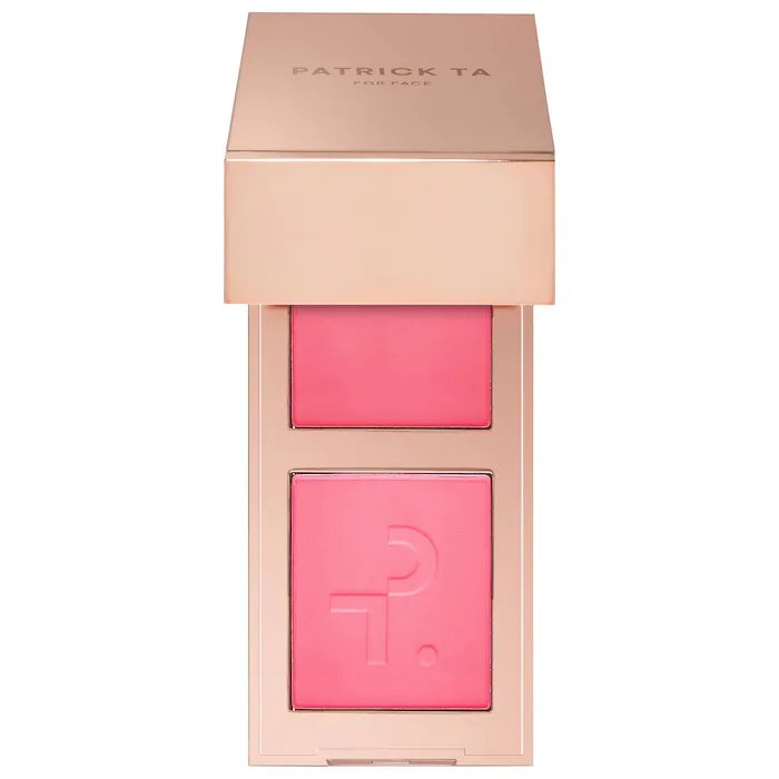 PATRICK TA Major Headlines Double-Take Mini Crème &amp; Powder Blush Duo (She's That Girl)