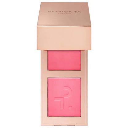 PATRICK TA Major Headlines Double-Take Mini Crème &amp; Powder Blush Duo (She's That Girl)