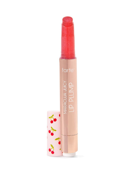 Tarte maracuja juicy lip plump shimmer glass cherry crush