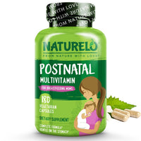 NATURELOPostnatal Multivitamin for Breastfeeding Mums, 180 Vegetarian Capsule