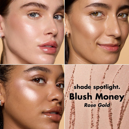 elf Halo Glow Silky powder highlighter (Blush Money)