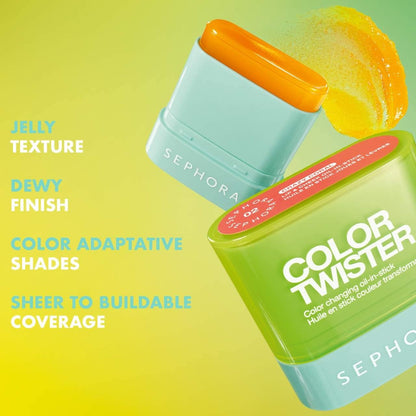 SEPHORA COLLECTION 
Color Twister Color Changing Oil-in-Stick for Lip + Cheek