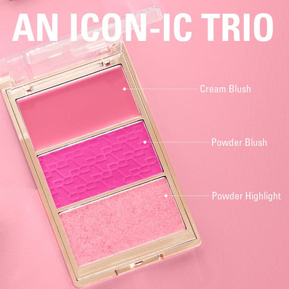 Revolution Blush Icon Palette 
My Cherry Truth
