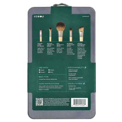 EcoTools Daily Defined Eye Kit, 5 Piece Set &amp; Storage Tin