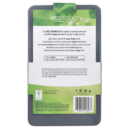 EcoTools Daily Defined Eye Kit, 5 Piece Set &amp; Storage Tin