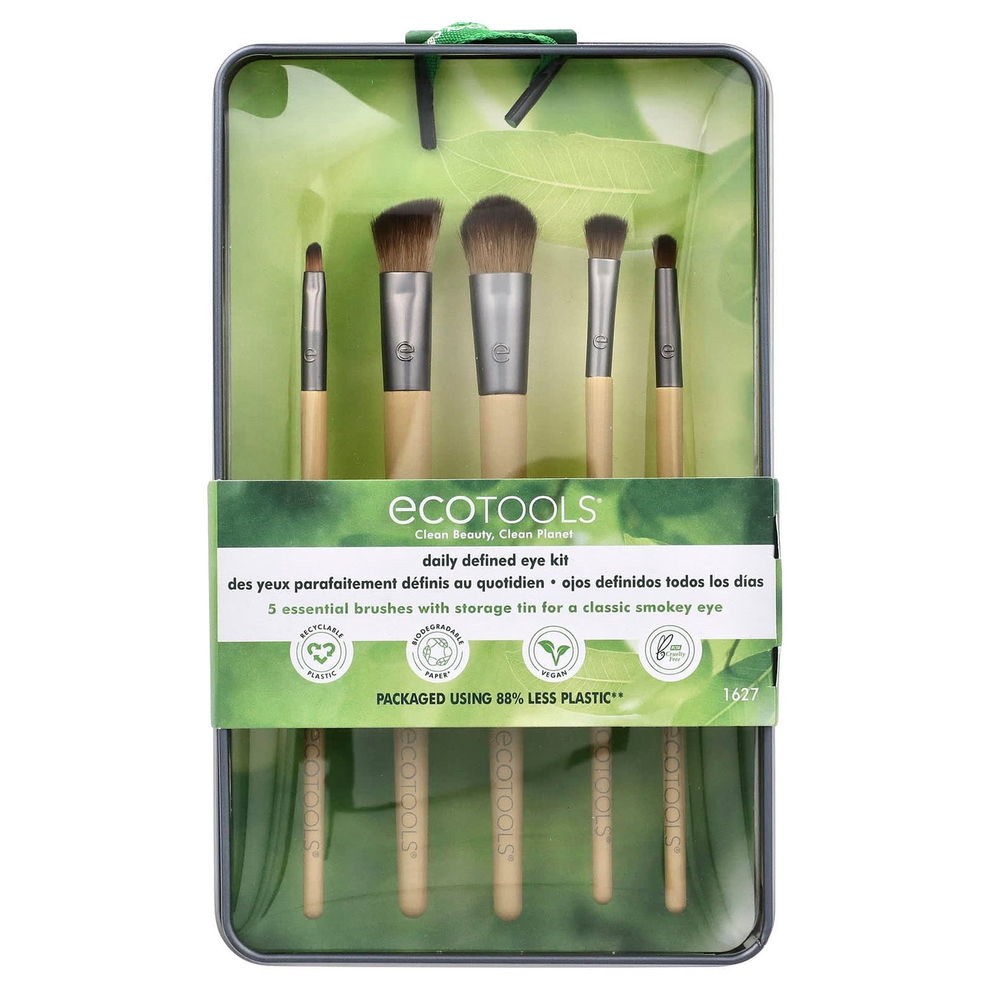 EcoTools Daily Defined Eye Kit, 5 Piece Set &amp; Storage Tin