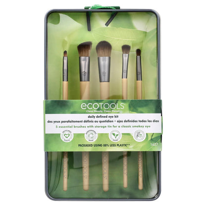 EcoTools Daily Defined Eye Kit, 5 Piece Set &amp; Storage Tin