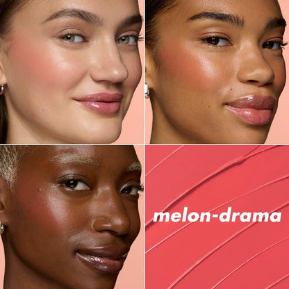 elf Soft Glam Cream Blush (Melon-Drama)