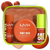 Nyx FAT OIL LIP &amp; BODY KIT CARAMELT MAMI