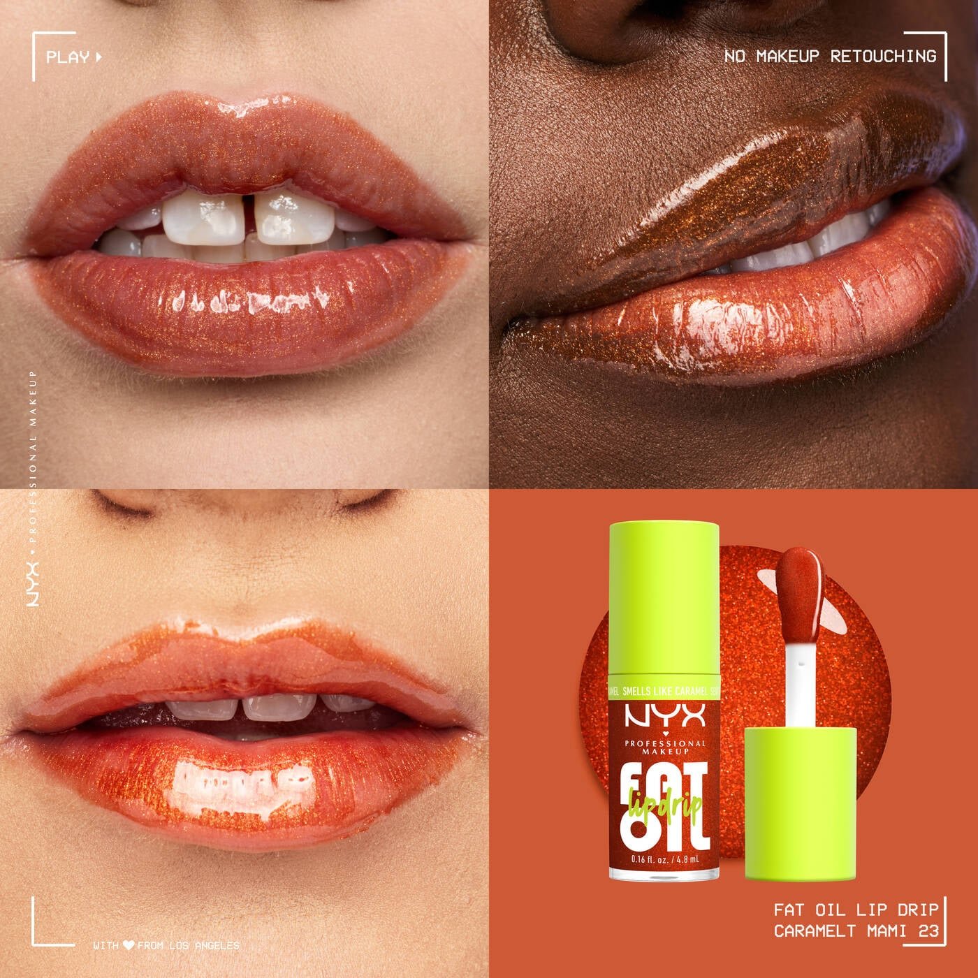 Nyx FAT OIL LIP &amp; BODY KIT CARAMELT MAMI