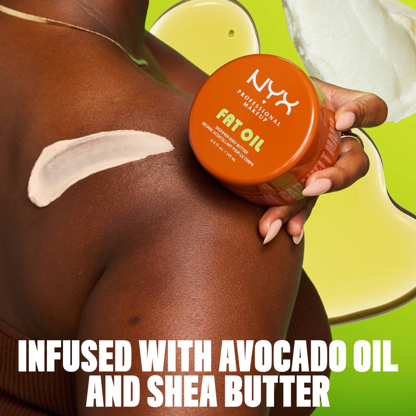 Nyx FAT OIL LIP &amp; BODY KIT CARAMELT MAMI