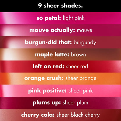 elf Sheer For It Blush Lip + Cheek Tint Burgun Did That