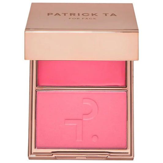 PATRICK TA Major Headlines Double-Take Crème &amp; Powder Blush Duo (She's That Girl )