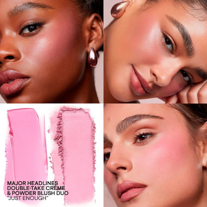 PATRICK TA Major Headlines Double-Take Crème &amp; Powder Blush Duo (Just Enough )