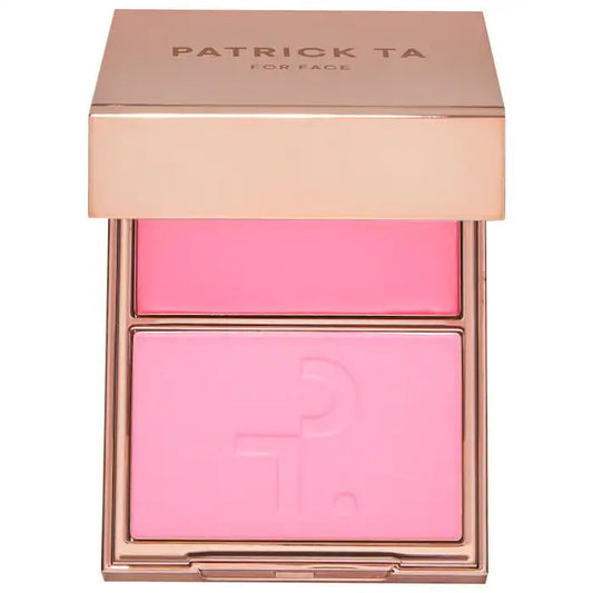 PATRICK TA Major Headlines Double-Take Crème &amp; Powder Blush Duo (Just Enough )