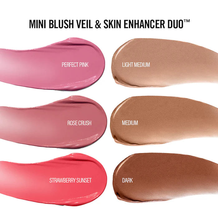 MAKEUP BY MARIO 
Mini Blush Veil & Skin Enhancer Duo
