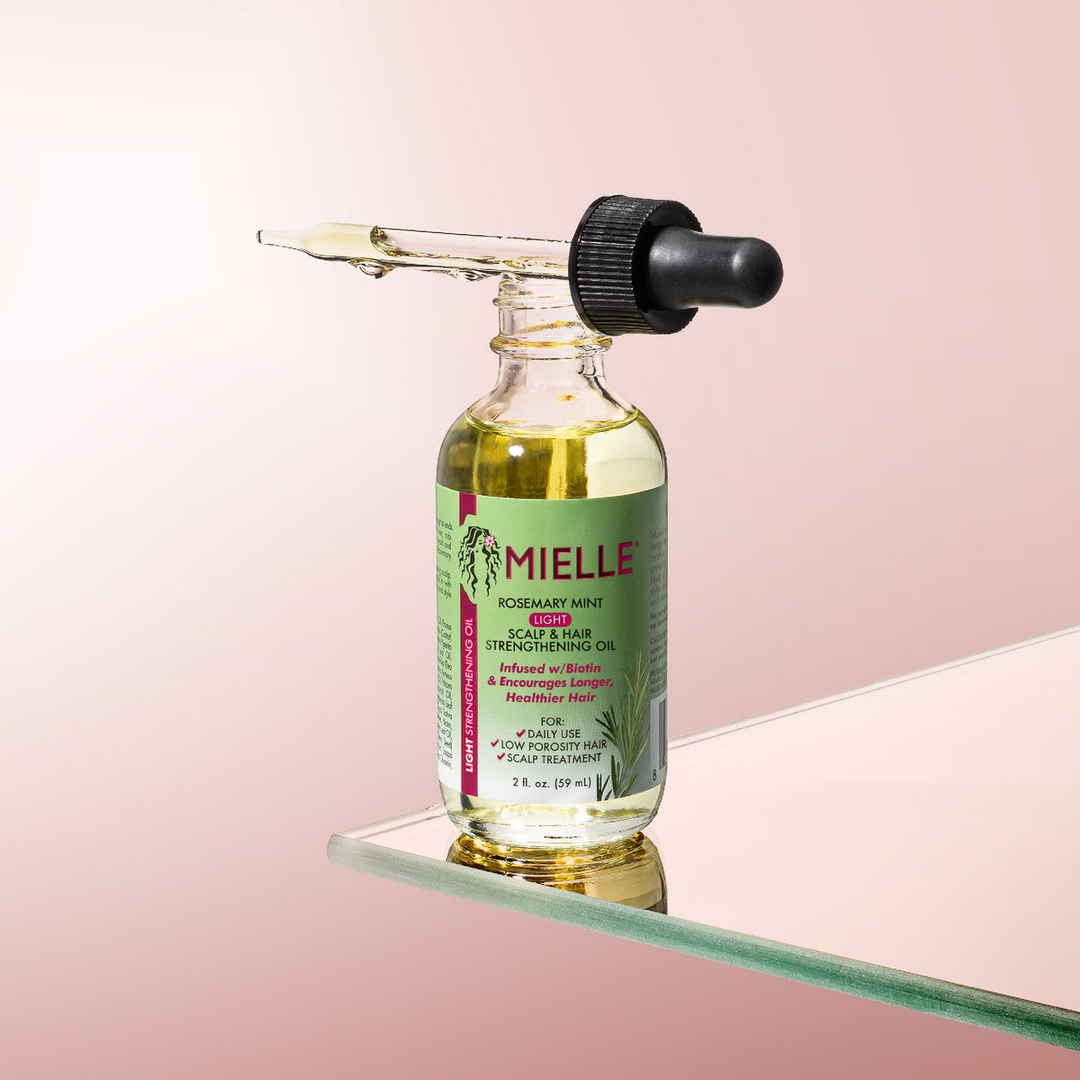 Mielle Rosemary Mint Light Scalp &amp; Hair Strengthening Oil