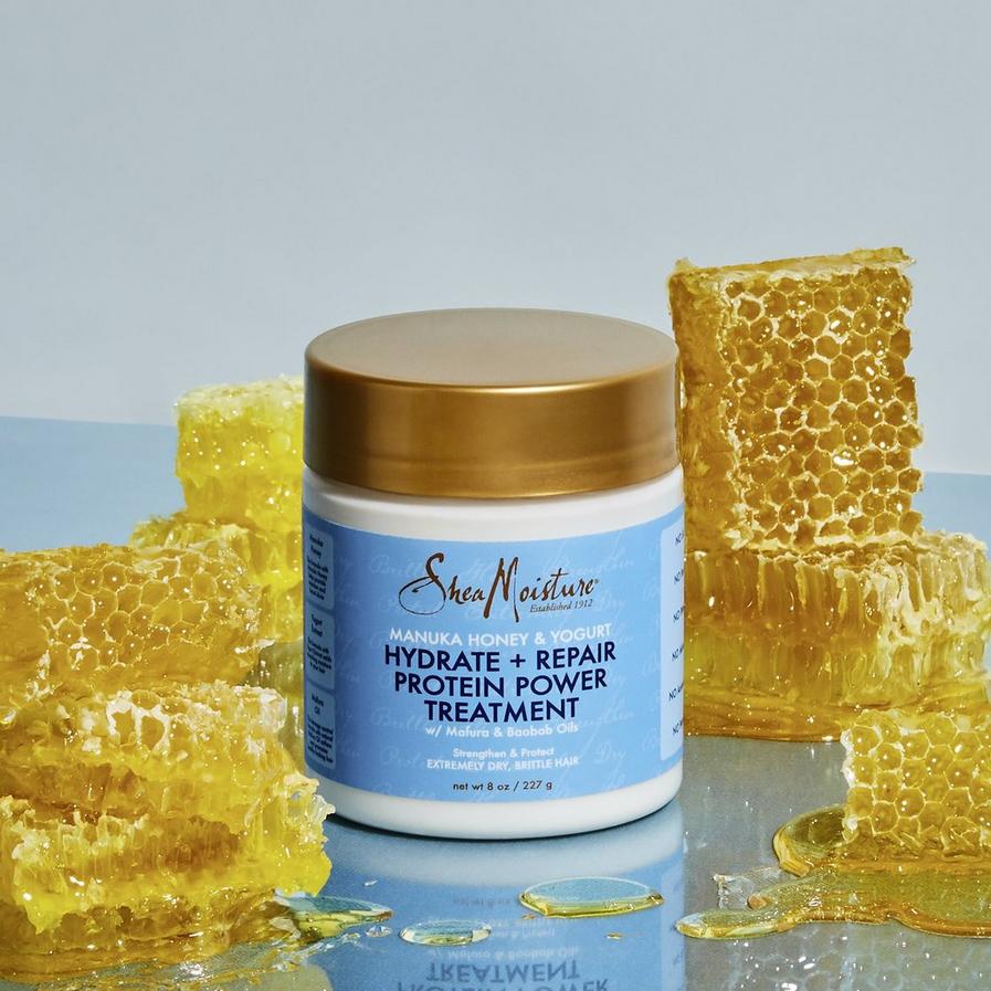 SheaMoisture Manuka Honey & Yogurt Hydrate + Repair Protein-Strong Treatment