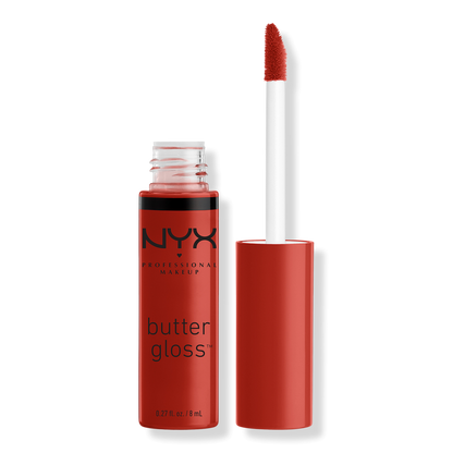 NYX Professional Makeup Butter Gloss Non-Sticky Lip Gloss (Apple crisp)