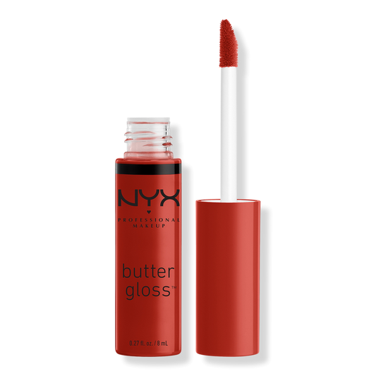 NYX Professional Makeup Butter Gloss Non-Sticky Lip Gloss (Apple crisp)