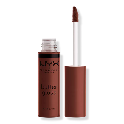 NYX Professional Makeup Butter Gloss Non-Sticky Lip Gloss (Brownie dip)