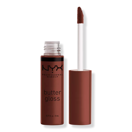 NYX Professional Makeup Butter Gloss Non-Sticky Lip Gloss (Brownie dip)