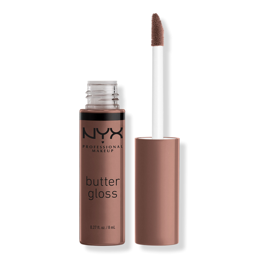 NYX Professional Makeup Butter Gloss Non-Sticky Lip Gloss (cinnamon roll)