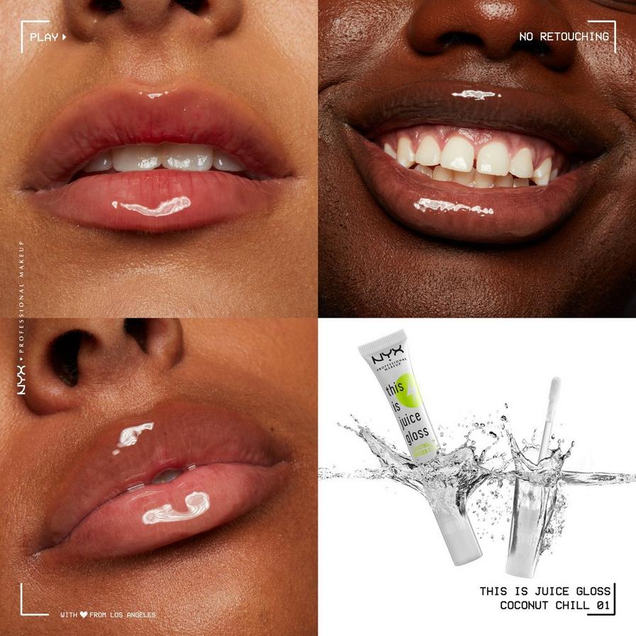 NYX  This is Juice Gloss Hydrating Lip Gloss