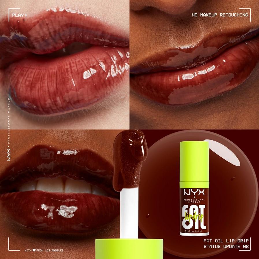 NYX Fat Oil Lip Drip Vegan Lip Oil (status update)