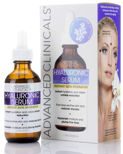Advanced clinicals Hyaluronic Acid Hydrating Face Serum