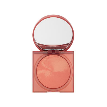 HUDA BEAUTY GloWish Cheeky Vegan Soft Glow Powder Blush (healthy peach)