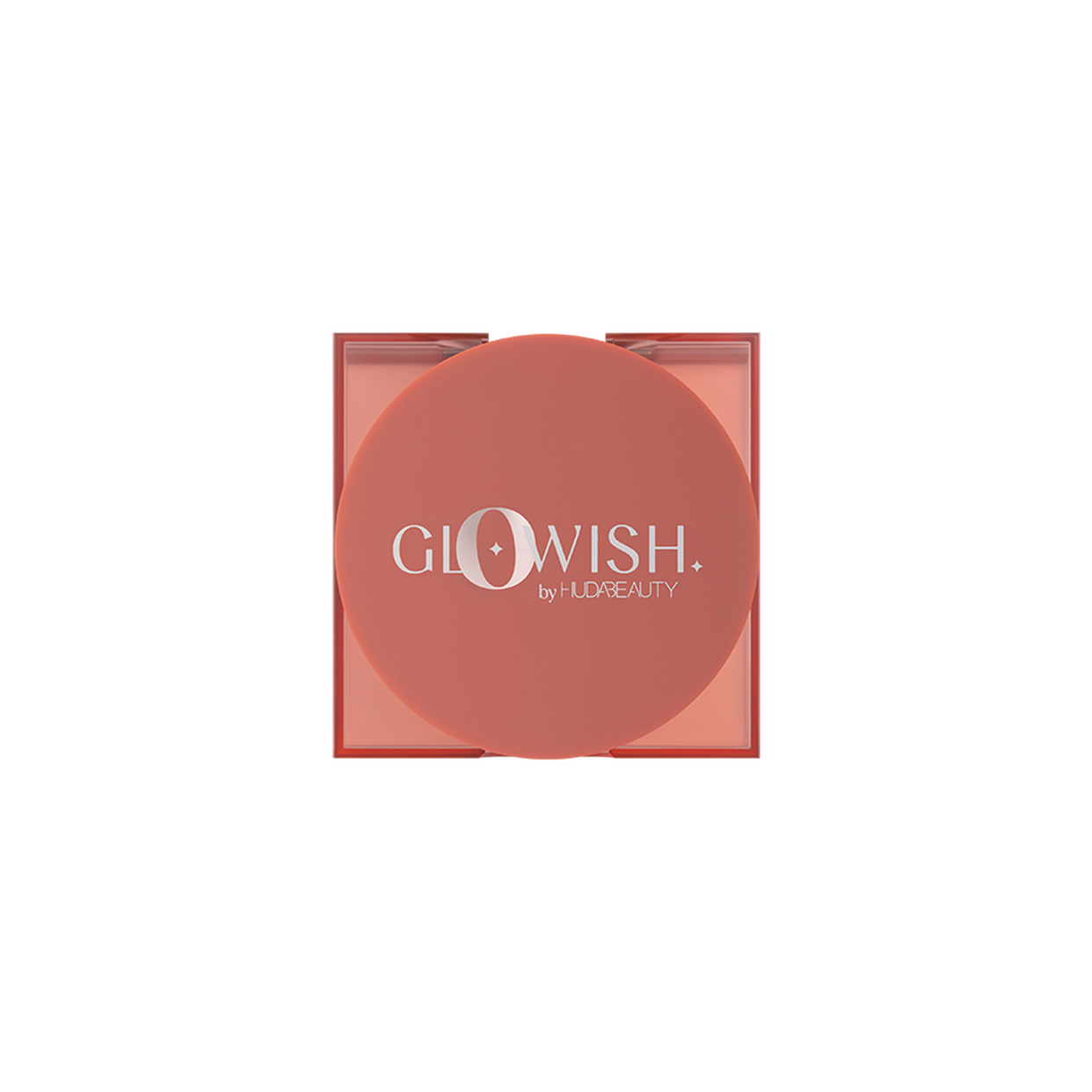 HUDA BEAUTY GloWish Cheeky Vegan Soft Glow Powder Blush (healthy peach)